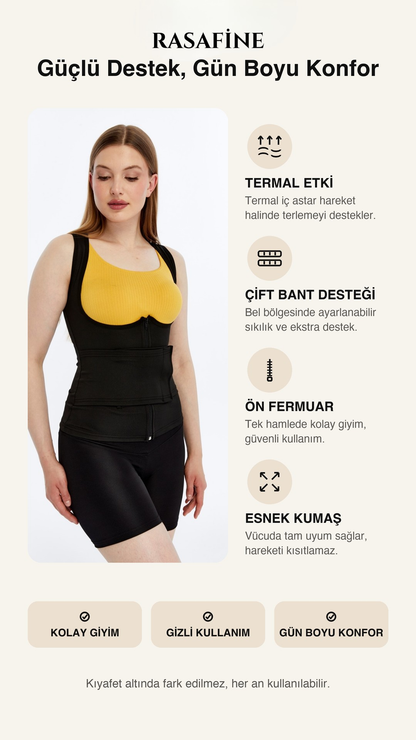 Bel Toparlayıcı Postür Destekleyici Korse