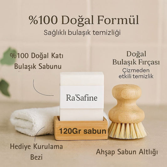 Doğal bulaşık yıkama seti(120gr)