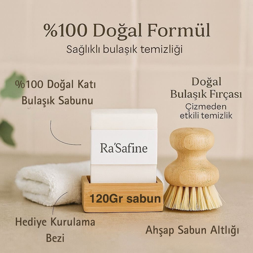 Doğal bulaşık yıkama seti(120gr)