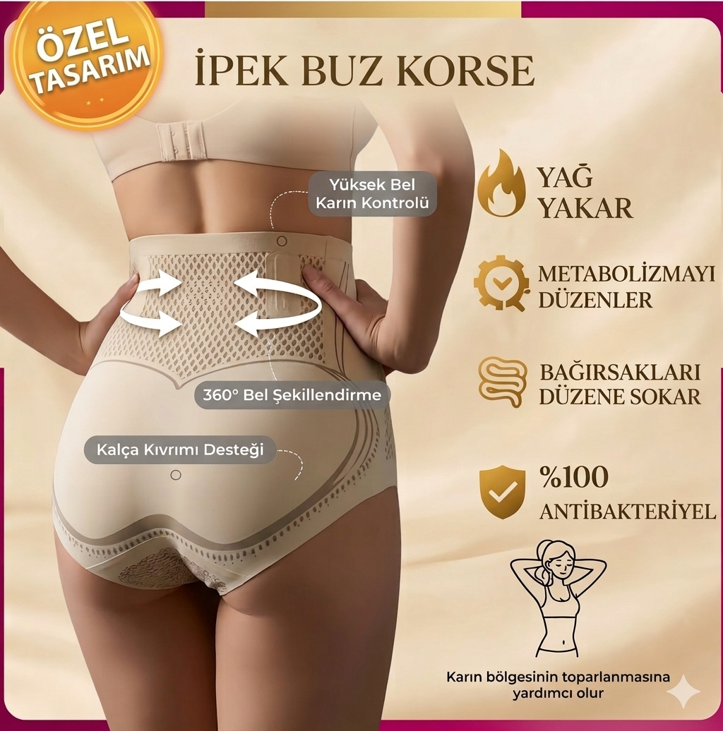 Rasafine SculptFit™ Şort Korse (Alt Vücut Şekillendirici)