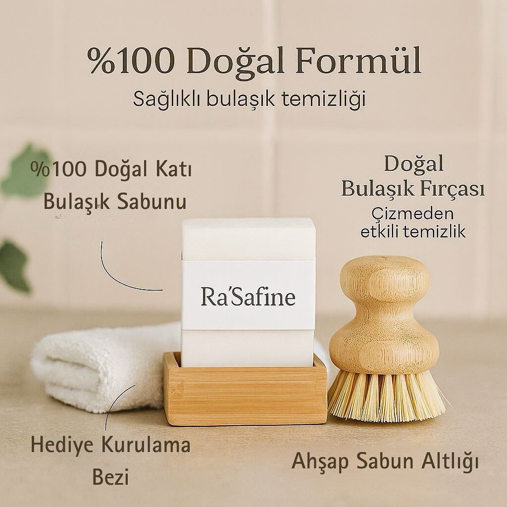 Doğal bulaşık yıkama seti