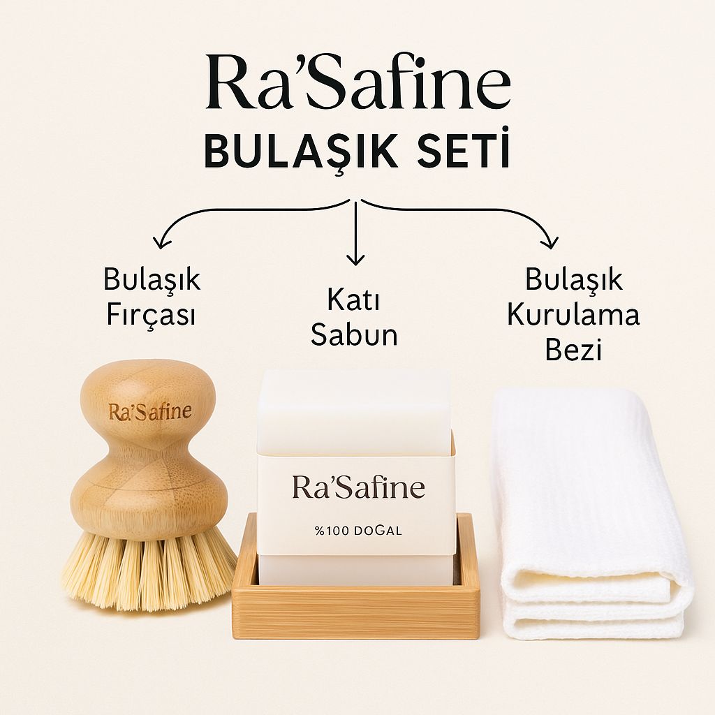 Doğal bulaşık yıkama seti
